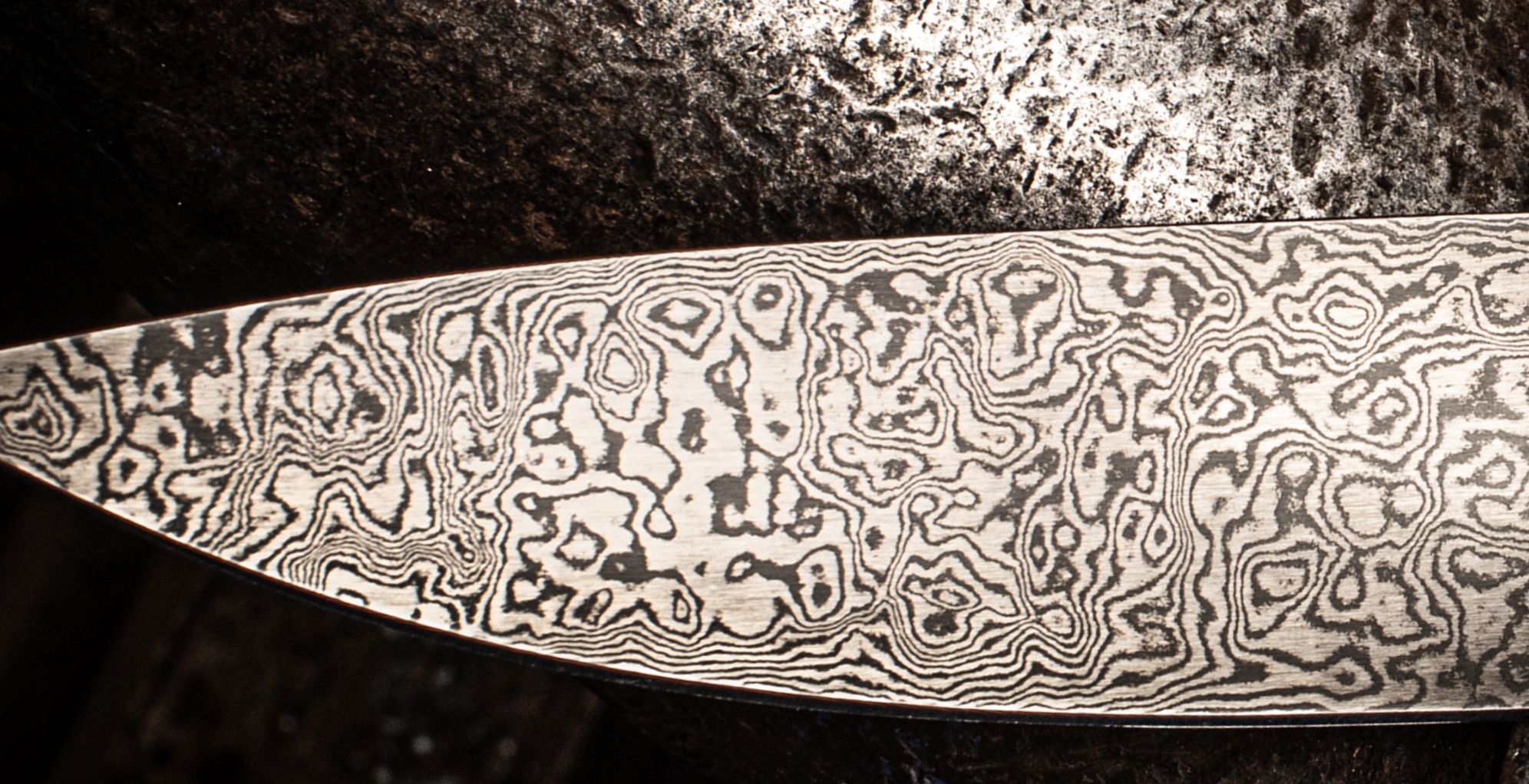 An example of Damascus Steel.