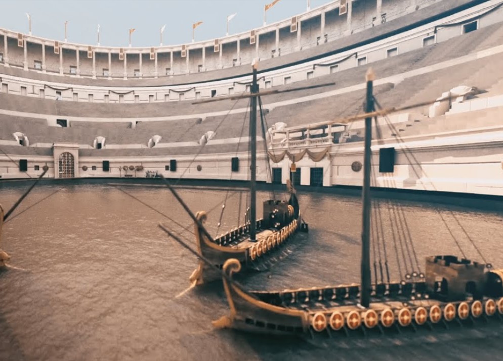 Did the Romans Stage Naval Battles in the Colosseum?